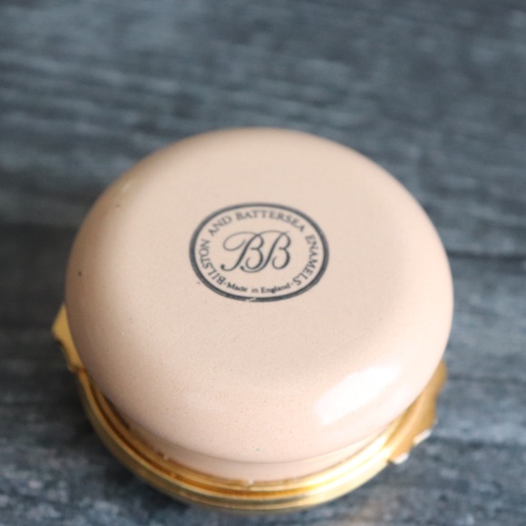 Bilston and Battersea Yorkie English Enamel Trinket Box - Picture 5 of 13